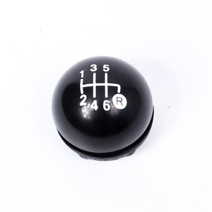Piezas y accesorios de cambio de marchas de coche de fibra de carbono plateada de fábrica, perilla de palanca de cambios para <span class=keywords><strong>Fiat</strong></span> 500 <span class=keywords><strong>500C</strong></span> - Product Image 1