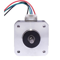 Motor paso a paso híbrido de 2 fases 42BYG34-401A, par de torsión 0.28N, mesa deslizante con husillo de acero, máquina de grabado, impresora 3D, longitud 34MM