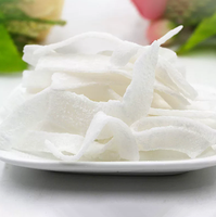 Tranches de noix de coco confites séchées par congélation de qualité supérieure (morceaux de chair de noix de coco) 100% naturelles sans additifs