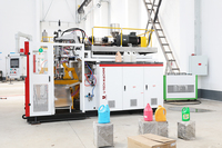 Planta de fabricación de alta calidad Bolas de plástico Extrusión Máquina de soplado Botella Ocean Ball Playground Máquina de moldeo por soplado de plástico