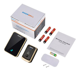 <span class=keywords><strong>Timbre</strong></span> <span class=keywords><strong>con</strong></span> pilas de diseño moderno Aiben DC 6V/12V 6A AAA * 4 botones para hoteles <span class=keywords><strong>con</strong></span> fuente de alimentación de enchufe requerida - Product Image 6