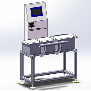 Macchina selezionatrice ponderale mobile automatica ad alta precisione per il controllo del peso e lo smistamento di pezzi sotto e sopra peso - Product Image 6
