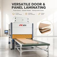 Machine de stratification du bois haute fréquence JYC, puissance 30 kW, capacité 4500 kg, haute précision pour portes en bois composite, rapide en 90 secondes