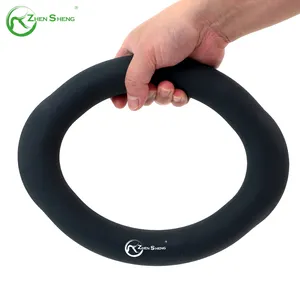 Zhensheng Silicone Coated Non Slip 2kg 3kg 4.5kg Fitness Power Weight Ring