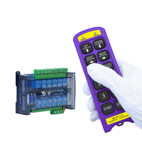 Récepteur de grue télécommandé sans fil LD-BC10 433MHz RF les deux signaux de commutateur directionnel transmis à PLC pour l'application de porte
