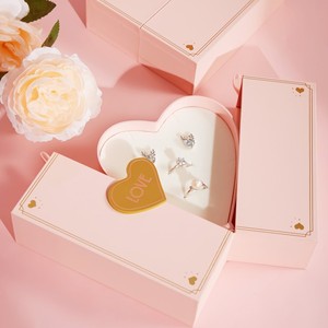 Boîte cadeau créative en forme de cœur pour la Saint-Valentin, boîtes à bijoux, vente en gros, boîte cadeau de luxe - Product Image 3