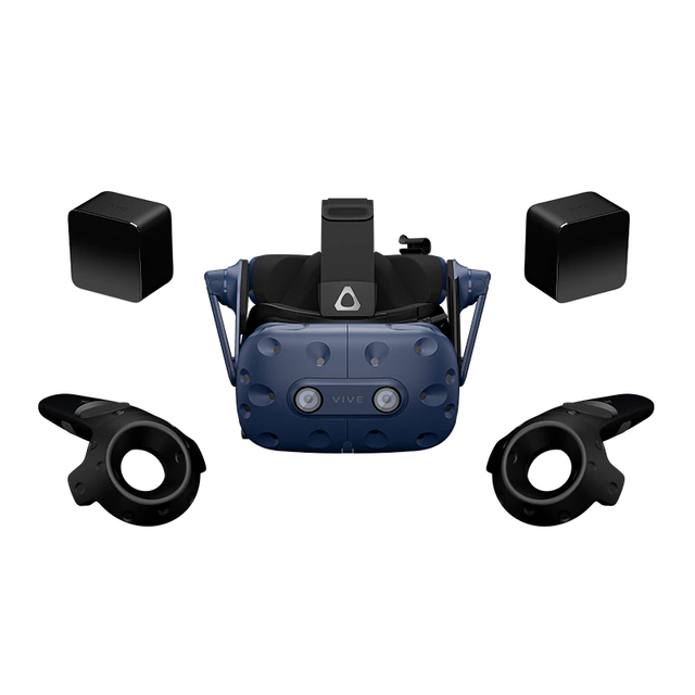 Vive Pro Professional VR Headset 5K Resolution >80" Virtual Screen Polarized 3D Private Mold Made in China Steam VR Compatible