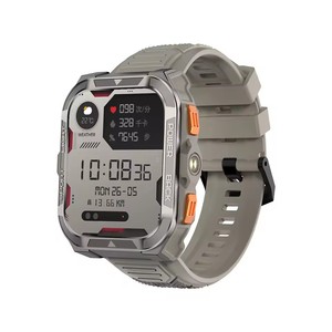 นาฬิกาสมาร์ทวอทช์ Blackview W80 PRO สำหรับกิจกรรมกลางแจ้ง ระบบระบุตำแหน่ง GPS หน้าจอ TFT 1.91 นิ้ว แบตเตอรี่ 900mAh สายซิลิโคน ตรวจวัดอัตราการเต้นของหัวใจ ตรวจสอบสุขภาพ - Product Image 1