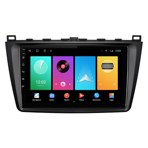 Rando-reproductor multimedia para coche, Radio con navegación táctil completa de 6G y 128G, GPS para azda <span class=keywords><strong>6</strong></span> 2 <span class=keywords><strong>2007</strong></span>-2012, carplay inalámbrico inteligente - Product Image 1