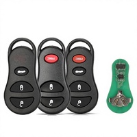 Clé de voiture à distance Jingyuqin 433 MHz GQ43VT13T pour Chrysler Voyager Cruiser Dodge Ram Dakota Jeep Cherokee