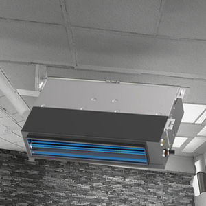 Nieuw gelanceerde, efficiënte, energiebesparende, flexibele, stille, multifunctionele vierkante inbouw verwarmings-waterfancoilunit. - Product Image 3