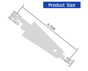 Enfile-aiguille pour broderie, <span class=keywords><strong>fil</strong></span> à broder, point de croix, kit de couture DIY, aiguille à grande œille en acier inoxydable durable - Product Image 5