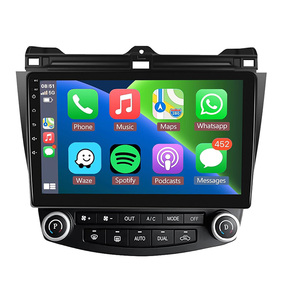 Pantalla táctil de 10,1 "estéreo BT manos libres FM Radio cámara de marcha atrás Control del volante 12V Radio de coche para Honda Accord 7th - Product Image 1