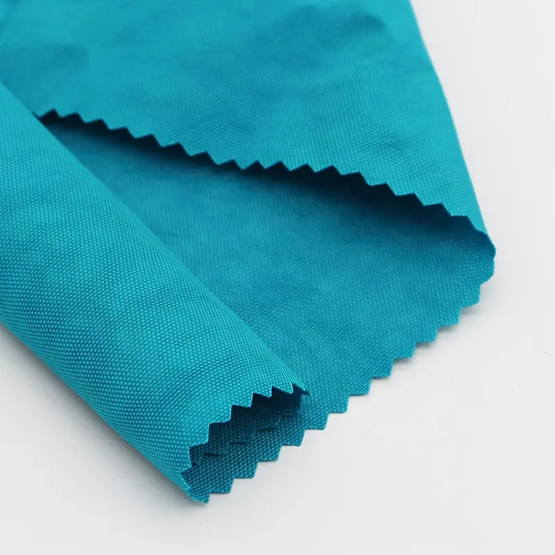 Bolsas casuales impermeables de crepé arrugado lavado 420D 400D tela de nailon con revestimiento de PU 100% poliéster-Material Oxford