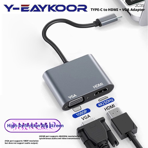 <span class=keywords><strong>Adaptateur</strong></span> Hub Multiport USB-C vers Double Moniteur 4K 60Hz, Compatible avec <span class=keywords><strong>MacBook</strong></span> Pro/<span class=keywords><strong>Air</strong></span>, etc. - Product Image 3