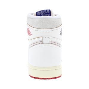 Zapatillas Nike Air Jordan 1 High de cuero original para mujer, estilo baloncesto, color Sail Cinnabar Light Bone - Product Image 2