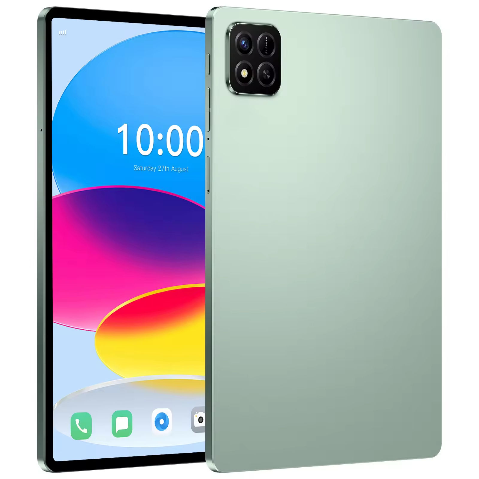 สีเขียว