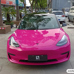 Vinilo para Rotulación de Vehículos, Rollo de 1.52x18m, Rosa Cristal Brillante, Película Protectora de Pintura con Sistema de Liberación de Aire - Product Image 5