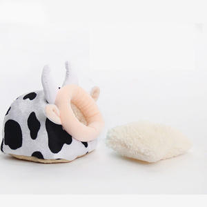 Bonito nido de lana, <span class=keywords><strong>cabaña</strong></span> colgante, jaula, cama de hámster, casa cálida para pequeños roedores, ratones, ratas, hámster Dwraf, jerbo, planeador de azúcar - Product Image 3