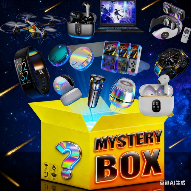 Wholesale Random Smart Device Mystery Box 3 to 10 Electronics Items Camera Tablet Audio for Retail Chain Buyers