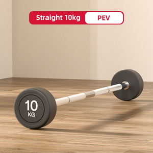 Haltères fixes à tête ronde durables, revêtement PEV, <span class=keywords><strong>poids</strong></span> libres 10KG 15KG 20KG 25KG 30KG, équipement de fitness pour la musculation - Product Image 5