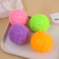 Série de balles en peluche visage souriant, jouets créatifs anti-stress, mini jouets doux adorables, emballage en boîte pour tous les âges