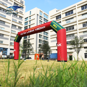 Arche gonflable publicitaire autoportante pour événements, avec impression <span class=keywords><strong>de</strong></span> logo, pour ligne d'arrivée et courses en extérieur - Product Image 5
