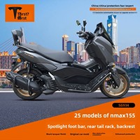 Pour NMAX155 2025 : Kit de modification esthétique complet avec barre de protection double couche laquée