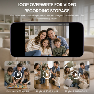 Mini <span class=keywords><strong>cam</strong></span>éra <span class=keywords><strong>espion</strong></span> <span class=keywords><strong>WiFi</strong></span> portable 480P HD avec vision nocturne, détection de mouvement et application à distance - Product Image 4