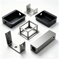Services de fabrication sur mesure d'ensembles métalliques en acier OEM : soudage, pliage, estampage, poinçonnage - Boîtiers de machines
