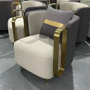 Sillón Moderno Minimalista para Sala de Estar, Muebles de Hotel, Sillón Giratorio de Lujo de una Plaza, Silla de Descanso - Product Image 4