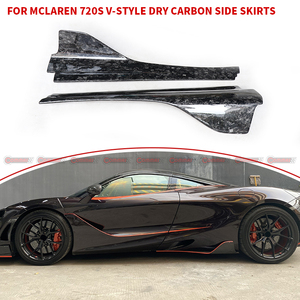 Faldones Laterales de Fibra de Carbono Estilo Vors de Alta Calidad para McLaren 720S - Product Image 4