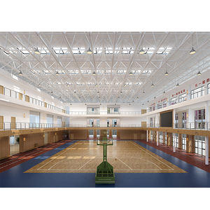 Structure de toit préfabriquée en ossature spatiale pour gymnase, structure tubulaire en acier pour stade, salle de sport - Product Image 3