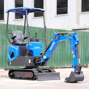 Mini-excavatrice agricole de 1,2 tonne avec moteur EPA 5, livraison gratuite, 1 2 3,5 excavatrice sur chenilles CE à vendre, personnalisable - Product Image 3
