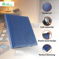 Classeur Premium en Cuir PU à 9 Poches pour Cartes Yu-Gi-Oh et Pokémon (Toploader)