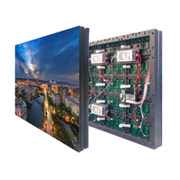 Panel LED para Exteriores P10 de 960x960 mm, Alto Brillo, HDR10+, IP65 Impermeable, Garantía de 3 Años, Cartel Publicitario LED