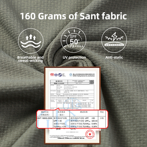 Magliette da Uomo Traspiranti Casual a Maniche Lunghe con Collo Tondo per Fitness e Palestra, Asciugatura Rapida, Anti-UV, Tinta Unita per Corsa - Product Image 5