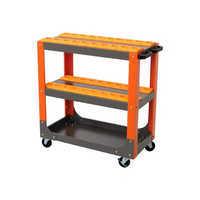OEM/ODM Armoires à outils CNC professionnelles Nouveau design Personnalisable RED CNC Tool Wagon Chariots à outils professionnels