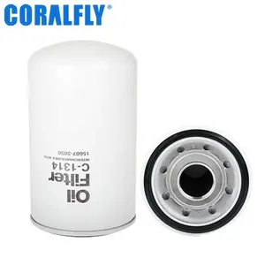 Filtro de óleo resistente para caminhão, filtro de óleo diesel coralfly C-7916 C-1007 c1318 C-49140 C-1513 para sakura