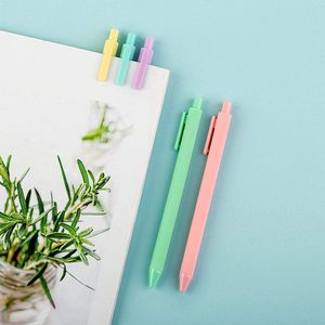 Bolígrafos de Gel Retráctiles KACO Soft Touch, Serie Macaron, Paquete de 5, Tinta Negra, Escritura Suave, para la Escuela, Oficina y Hogar - Product Image 5