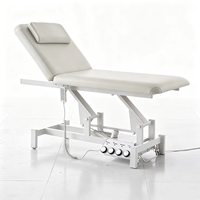 Table de massage professionnelle électrique HICOMED à 2 moteurs pour chiropratique et ostéopathie, avec commande par pédale, vente en gros