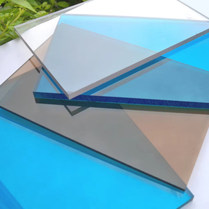 Cao tác động 3mm 4mm 8mm 6mm rắn PC tấm nhựa Bảng điều khiển UV polycarbon policarbonato trong suốt <span class=keywords><strong>Polycarbonate</strong></span> rắn cho lợp - Product Image 2
