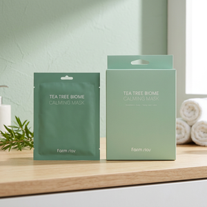 Beauty Joseon Korea Beauty Organic Tea <b>Tree</b> Biome Calming Moisturizing Probiotics Facial Sheet Mask Purified Water Sensitive - Product Image 3