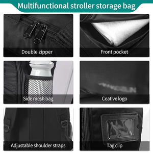 <span class=keywords><strong>Bolsa</strong></span> de viaje para silla de ruedas con cremallera fácil y conveniente para gimnasio - Product Image 2