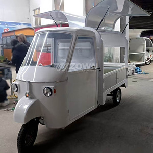 Remorque de Restauration Mobile Robuste avec Châssis, Pack d'Équipement Personnalisé pour Barbecue, Pizza, Boissons et Vente en Extérieur - Product Image 3