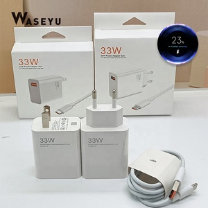 Caricabatterie Originale 33W per Telefono, Ricarica Super Veloce, Adattatore USB con Cavo Dati Tipo C 6A per Mi 17 12S 13T Pro Mi10 Ultra - Product Image 1