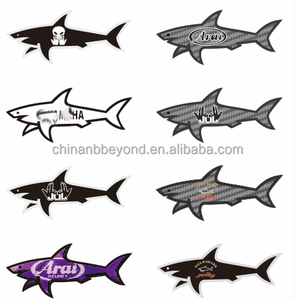 26 autocollants 3D étanches Paul Et Shark pour la décoration de tablettes, téléphones portables, réfrigérateurs, bagages, CP Jul Omerta Vrunk Shark Sticker - Product Image 1