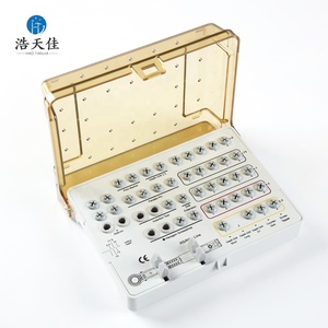 Hoge Temperatuur Plasma Sterilisatie Gele <span class=keywords><strong>Box</strong></span> Botbeitel Botvijl Gereedschapskist Directe Inplanting OEM Merk Gereedschapsset in de Uitverkoop - Product Image 6
