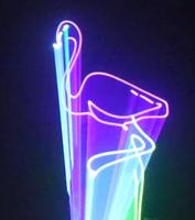 Proyector láser 3D para espectáculos, miniluz RGB para dj, animación, discoteca, sistema completo de iluminación de escenario, novedad