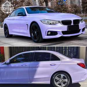 5x59FT haute qualité brillant violet PET support PET Star Dezi auto-adhésif PVC pleine voiture carrosserie emballage vinyle <span class=keywords><strong>Film</strong></span> - Product Image 3